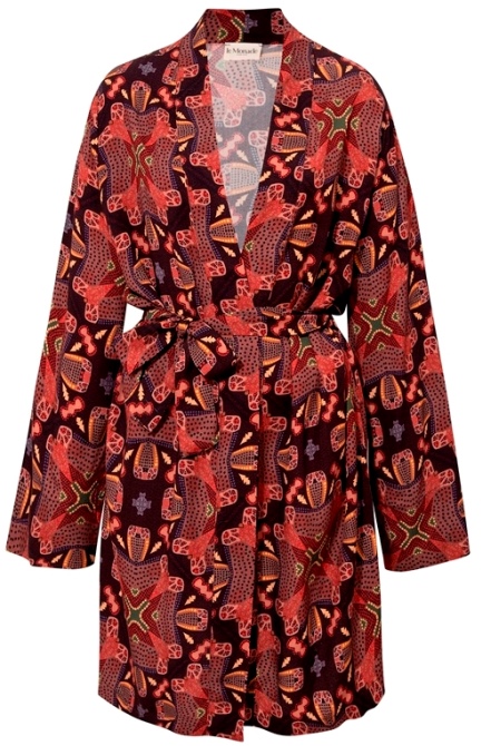 Brown Sangria Kimono
